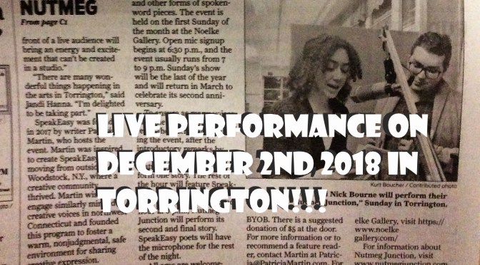 First Live Event: 12/2/2018